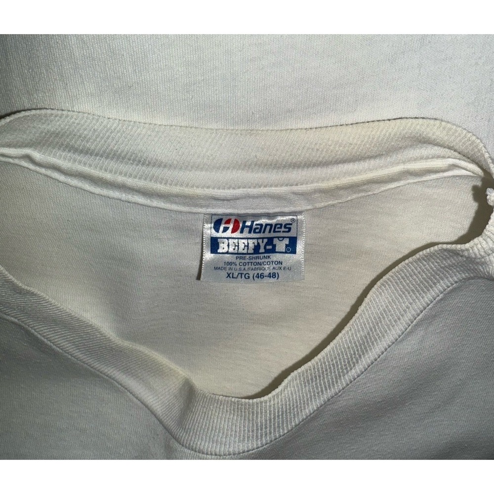 Hanes Beefy-T M. Jordan "Be Like Mike. Drink Gatorade." Promo Tee Size XL VTG 91 - Picture 5 of 5